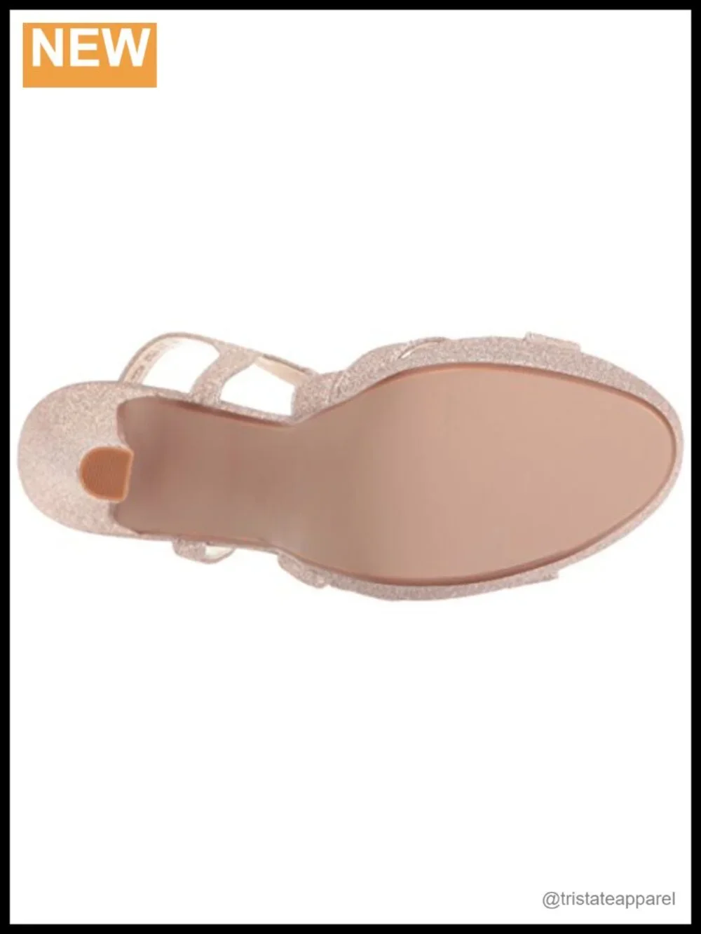 Touch Ups Queenie Platform Dress Sandal Faux Leather Block Heel Open Toe